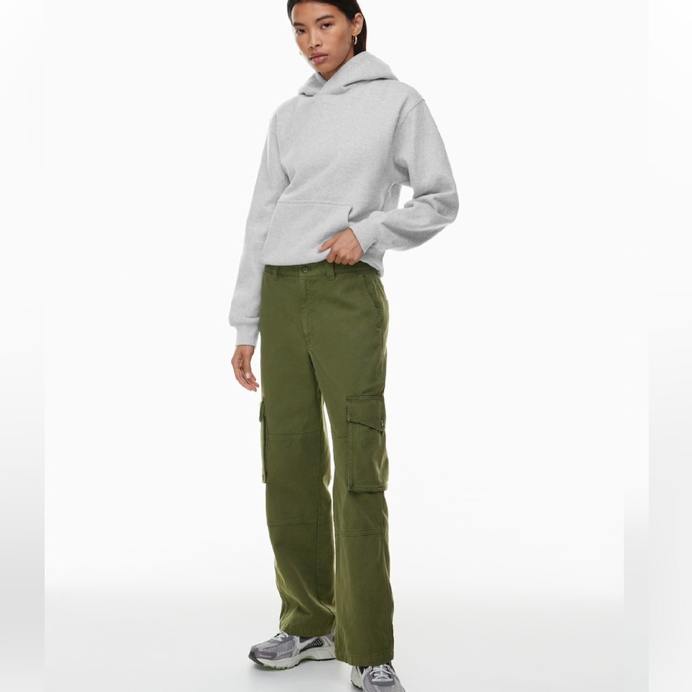 Aritzia Tna Troop Cargo Pant Green Fatigue 83374